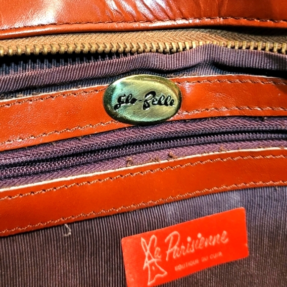 Vintage La Parisienne leather clutch - Picture 7 of 9